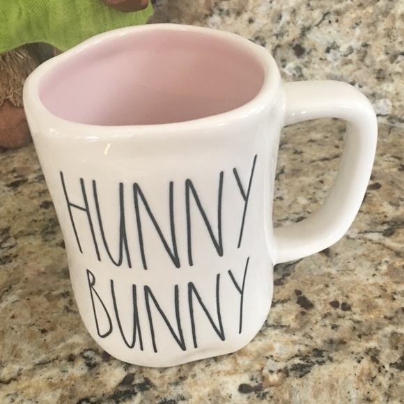 NWT! RARE Rae Dunn HUNNY BUNNY Easter mug VHTF! - Picture 1 of 6
